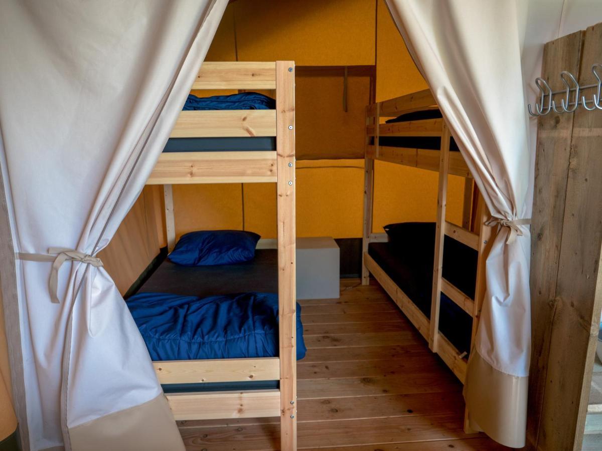 Camping Alkenhaer Appelscha Trekkerstent Safaritent ภายนอก รูปภาพ