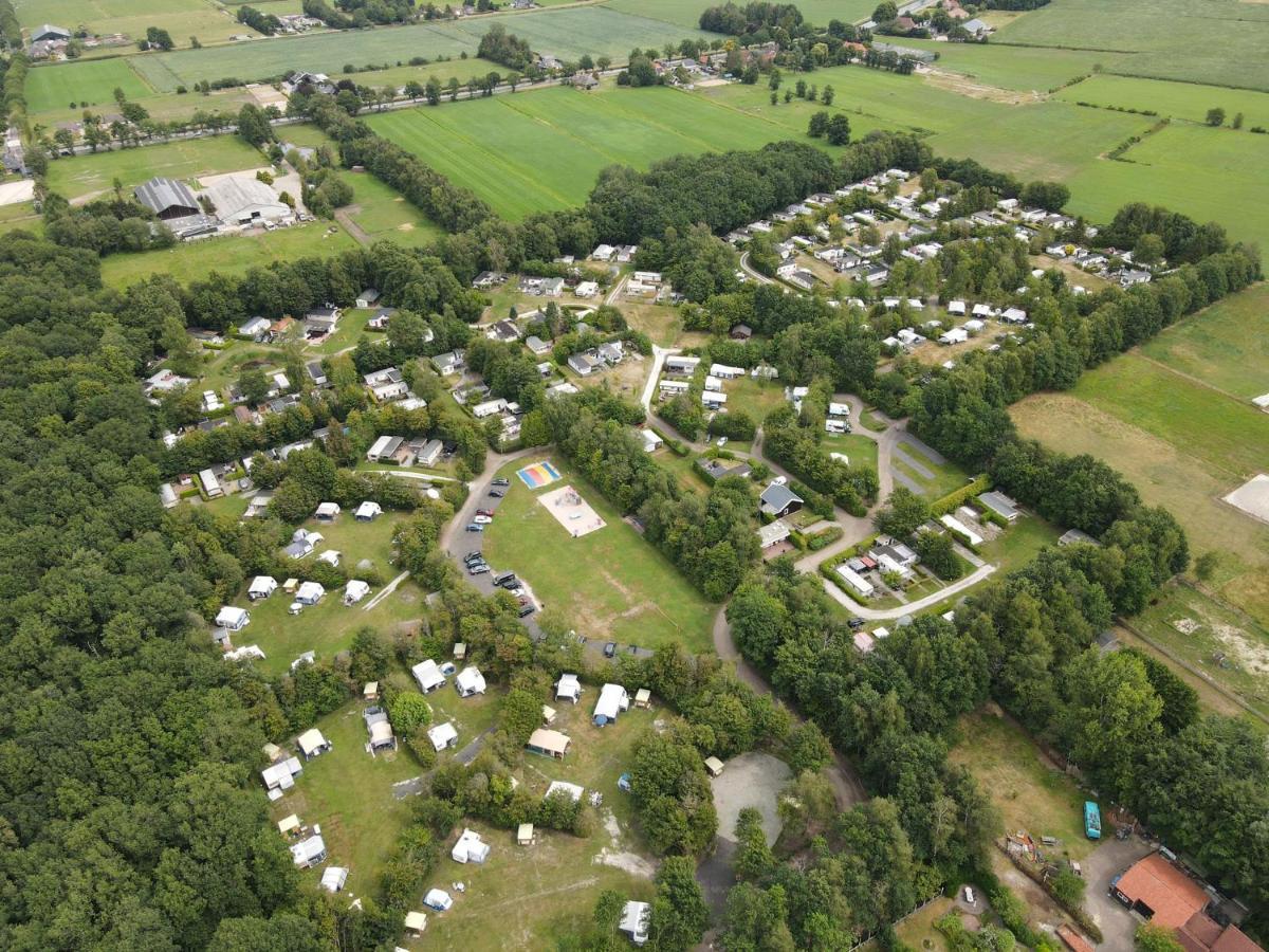 Camping Alkenhaer Appelscha Trekkerstent Safaritent ภายนอก รูปภาพ